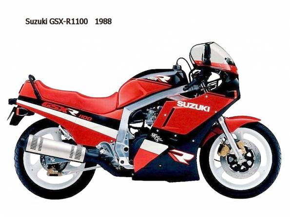 Suzuki GSX R1100 1988