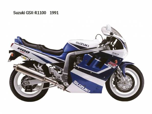 Suzuki GSX R1100 1991