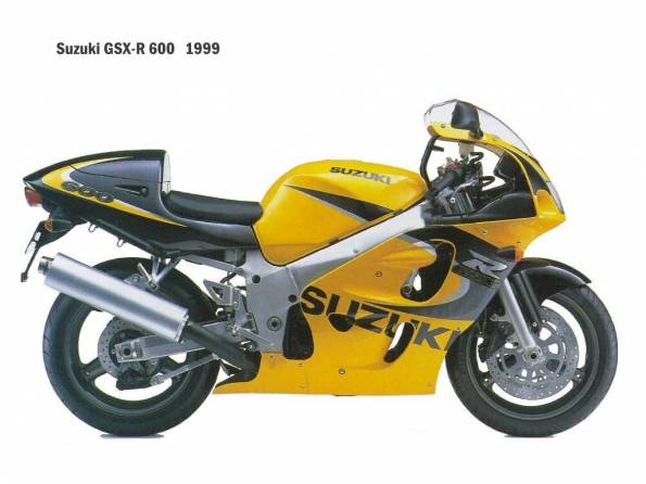 Suzuki GSX R600 1999