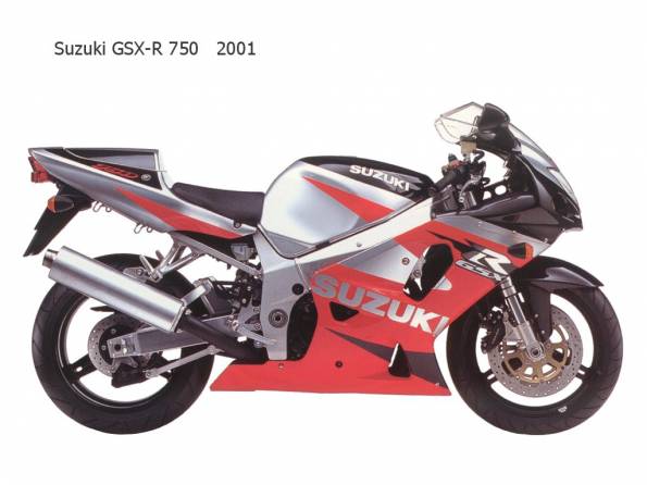 Suzuki GSX R750 2001
