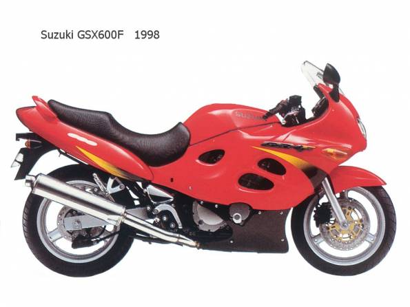 Suzuki GSX600F 1998