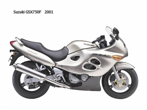 Suzuki GSX750F 2001