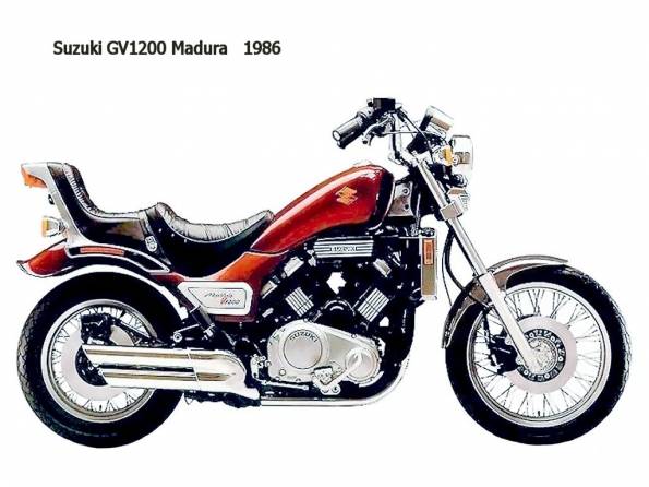 Suzuki GV1200 Madura 1986