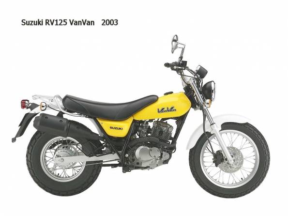 Suzuki RV125 VanVan 2003