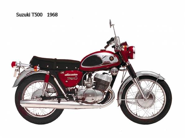 Suzuki T500 1968