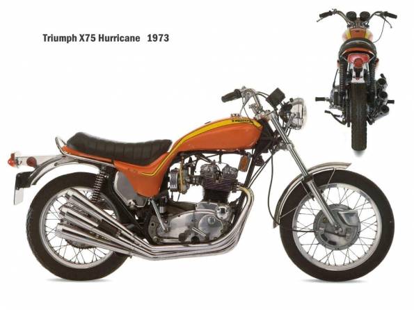 Triumph X75 Hurricane 1973