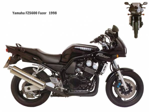 Yamaha FZS600 Fazer 1998
