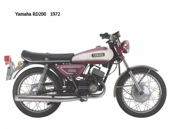 Yamaha RD200 1972