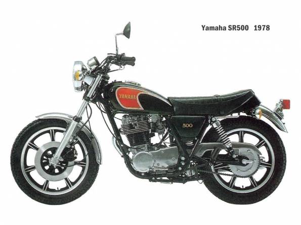 Yamaha SR500 1978