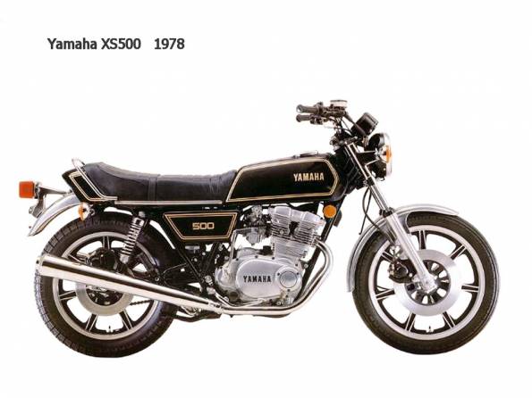 Yamaha XS500 1978