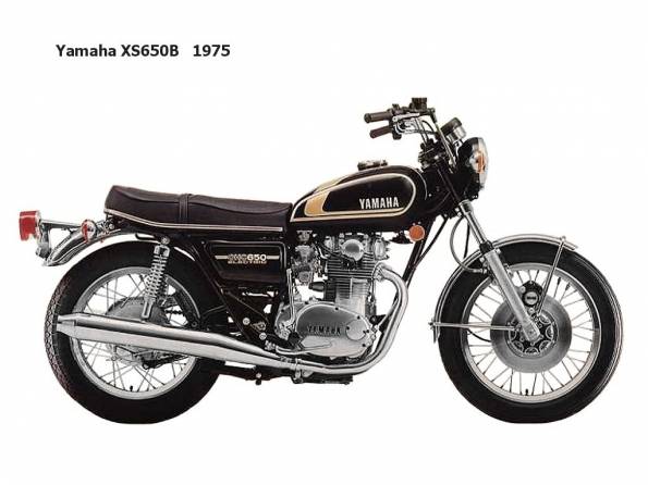 Yamaha XS650B 1975