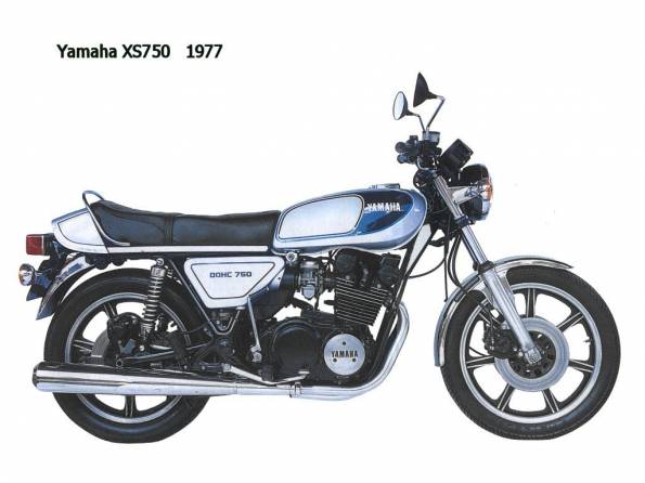 Yamaha XS750 1977