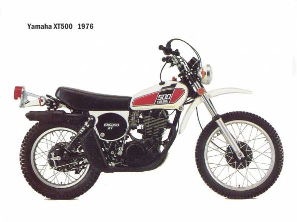 Yamaha XT500 1976