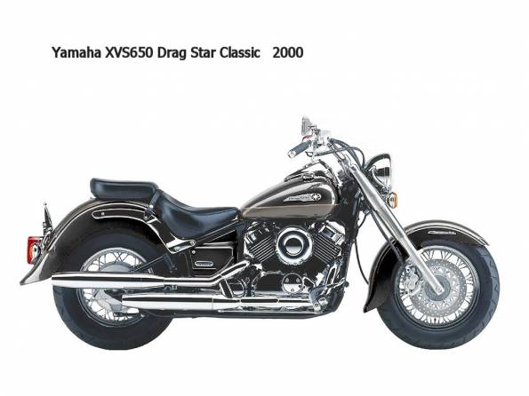 Yamaha XVS650 DragStarClassic 2000