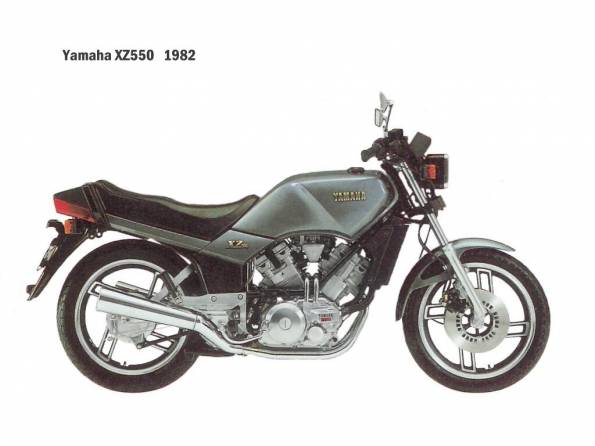 Yamaha XZ550 1982