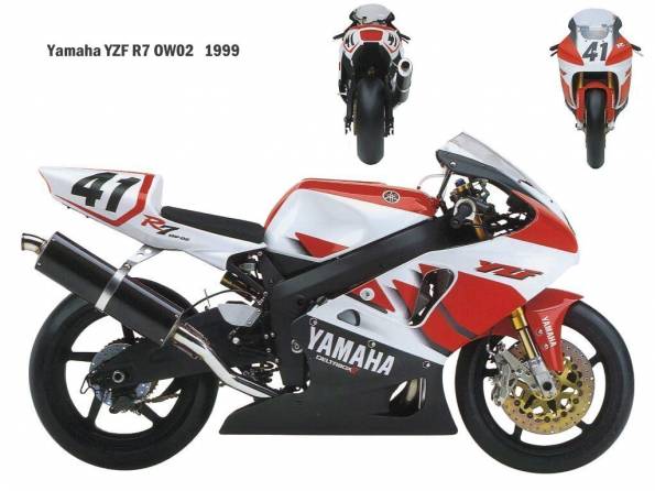 Yamaha YZF R7 OW02 1999